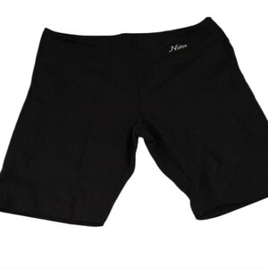 NWT Nirlon Jet Black Performance Shorts